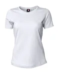 CG Workwear T-Shirt Ragusa, Cotton Blend, Short Sleeve for Women, Anthracite XS, CGW9525 – White