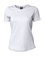 CG Workwear T-Shirt Ragusa, Baumwollmix, kurzarm für Damen, Anthracite XS, CGW9525 – White