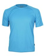 CONA SPORTS Rainbow Tech Tee Anthracite XS (CN100), CN100 – Clear Blue
