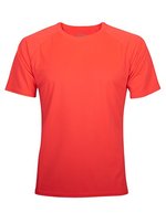 CONA SPORTS Rainbow Tech Tee Anthracite XS (CN100), CN100 – Neon Coral