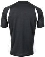 CONA SPORTS Racer Tech Tee mit Raglan-Ärmeln, Black/Neon Yellow XS, CN110 – Bild 4