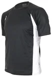 CONA SPORTS Racer Tech Tee mit Raglan-Ärmeln, Black/Neon Yellow XS, CN110 – Bild 5