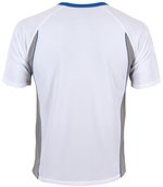 CONA SPORTS Club Tech Funktions-Shirt mit V-Ausschnitt, White/Black XS, CN120 – Bild 4