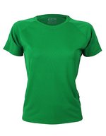 CONA SPORTS Ladies´ Rainbow Tech Tee Anthracite XS (CN130), CN130 – Green