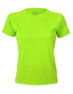 CONA SPORTS Ladies´ Rainbow Tech Tee Anthracite XS (CN130), CN130 – Lime