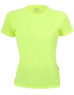 CONA SPORTS Ladies´ Rainbow Tech Tee Anthracite XS (CN130), CN130 – Neon Yellow