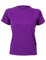 CONA SPORTS Ladies´ Rainbow Tech Tee Anthracite XS (CN130), CN130 – Violet