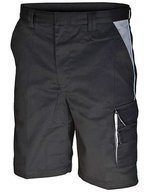 Carson Contrast Carson Arbeitsshorts mit Flexbund und Taschen – Black/Grey