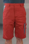 Carson Contrast Carson Work Shorts with Flex Waistband and Pockets, Black/Grey 48, CR481 – image 3