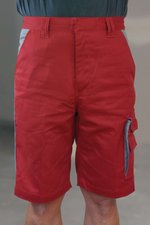 Carson Contrast Carson Arbeitsshorts mit Flexbund und Taschen, Black/Grey 48, CR481 – Bild 3