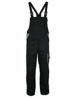 Carson Contrast Carson Kontrast Latzhose aus Baumwolle-Polyester – Black/Grey