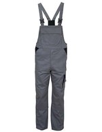 Carson Contrast Carson Kontrast Latzhose aus Baumwolle-Polyester – Grey/Black