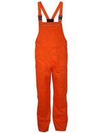 Carson Classic Workwear Klassische Bib-Hosen aus Baumwolle – Orange