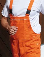 Carson Classic Workwear Klassische Bib-Hosen aus Baumwolle, Moosgreen 44, CR484 – Bild 6