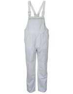 Carson Classic Workwear Klassische Bib-Hosen aus Baumwolle – White
