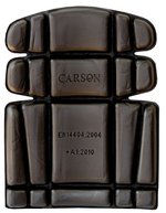 Carson Contrast Knee Pads Black Ergonomic, Black One Size, CR801 – Bild 3