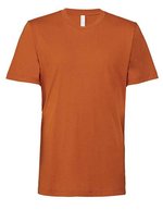 Canvas Körperbetontes Kurzarm-Jersey T-Shirt – Autumn