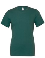 Canvas Körperbetontes Kurzarm-Jersey T-Shirt, Black XL, CV3001 – Foresta