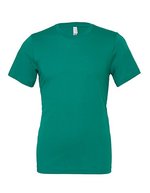 Canvas Körperbetontes Kurzarm-Jersey T-Shirt, Black XL, CV3001 – Kelly