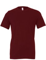 Canvas Körperbetontes Kurzarm-Jersey T-Shirt, Black XL, CV3001 – Granata