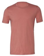 Canvas Körperbetontes Kurzarm-Jersey T-Shirt, Black XL, CV3001 – Malva (Unito)