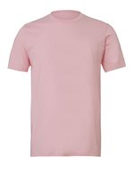 Canvas Körperbetontes Kurzarm-Jersey T-Shirt, Black XL, CV3001 – Rosa