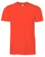 Canvas Körperbetontes Kurzarm-Jersey T-Shirt, Black XL, CV3001 – Poppy