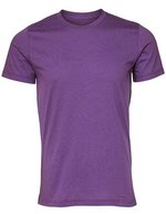 Canvas Körperbetontes Kurzarm-Jersey T-Shirt, Black XL, CV3001 – Royal Purple