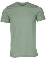 Canvas Körperbetontes Kurzarm-Jersey T-Shirt, Black XL, CV3001 – Salvia
