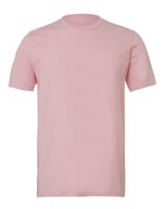 Canvas Körperbetontes Kurzarm-Jersey T-Shirt, Black XL, CV3001 – Morbido Rosa