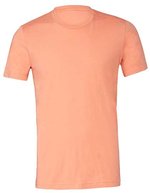 Canvas Körperbetontes Kurzarm-Jersey T-Shirt, Black XL, CV3001 – Tramonto