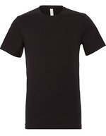 Canvas Körperbetontes Kurzarm-Jersey T-Shirt, Black XL, CV3001 – Vintage Nero