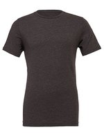 Canvas Heather CVC T-Shirt mit Seitennaht – Dark Grey Heather