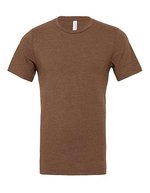 Canvas Heather CVC T-Shirt mit Seitennaht, Heather Maroon XL, CV3001CVC – Heather Brown