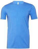 Canvas Heather CVC T-Shirt mit Seitennaht, Heather Maroon XL, CV3001CVC – Heather Columbia Blue