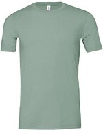 Canvas Heather CVC T-Shirt mit Seitennaht, Heather Maroon XL, CV3001CVC – Heather Dusty Blue