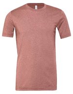 Canvas Heather CVC T-Shirt mit Seitennaht, Heather Maroon XL, CV3001CVC – Heather Mauve