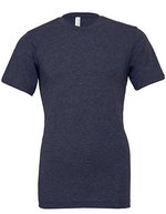 Canvas Heather CVC T-Shirt mit Seitennaht, Heather Maroon XL, CV3001CVC – Heather Midnight Navy