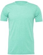 Canvas Heather CVC T-Shirt mit Seitennaht, Heather Maroon XL, CV3001CVC – Melange Menta
