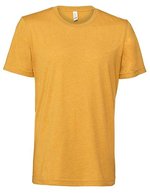 Canvas Heather CVC T-Shirt mit Seitennaht, Heather Maroon XL, CV3001CVC – Heather Mustard