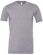 Canvas Heather CVC T-Shirt mit Seitennaht, Heather Maroon XL, CV3001CVC – Heather Storm