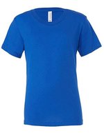 Canvas T-Shirt aus 100% Baumwolle für Kinder, Asphalt (Solid) L (14/16 Jahre), CV3001Y – True Royal