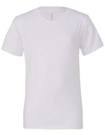 Canvas T-Shirt aus 100% Baumwolle für Kinder, Asphalt (Solid) L (14/16 Jahre), CV3001Y – White