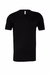 Canvas Jersey Short Sleeve V-Neck T-Shirt Cotton, Navy S, CV3005 – image 3