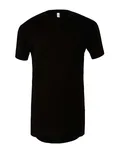 Canvas T-Shirt Manches Longues en Coton Peigné, Black S, CV3006 – image 1