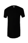 Canvas T-Shirt Manches Longues en Coton Peigné, Black S, CV3006 – image 3
