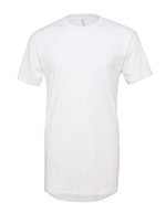 Canvas Langarm T-Shirt aus gekämmter Baumwolle, Black S, CV3006 – White