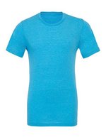 Canvas Triblend Crew Neck T-Shirt meliert – Aqua Triblend (Heather)