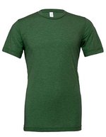 Canvas Unisex Triblend Crew Neck T-Shirt Aqua Triblend (Heather) M (CV3413), CV3413 – Grass Green Triblend (Heather)