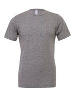 Canvas Unisex Triblend Crew Neck T-Shirt Athletic Grey Triblend (Heather) S (CV3413) – Grey Triblend (Heather)